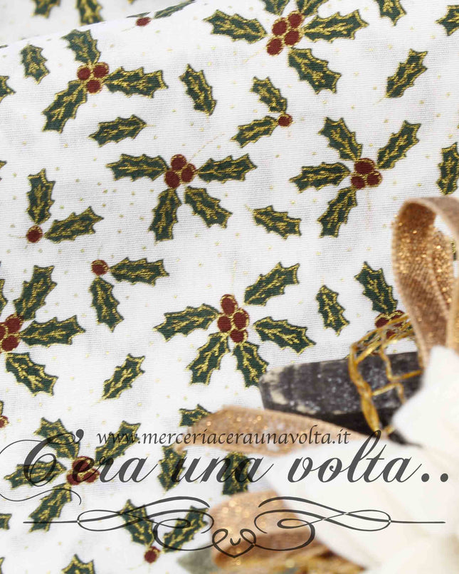 Tessuto in cotone Agrifoglio