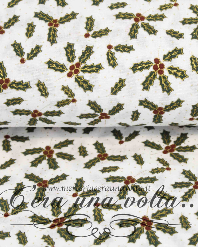Tessuto in cotone Agrifoglio