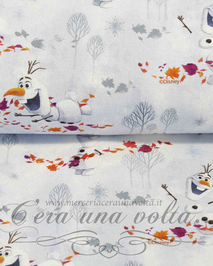Tessuto Olaf Frozen
