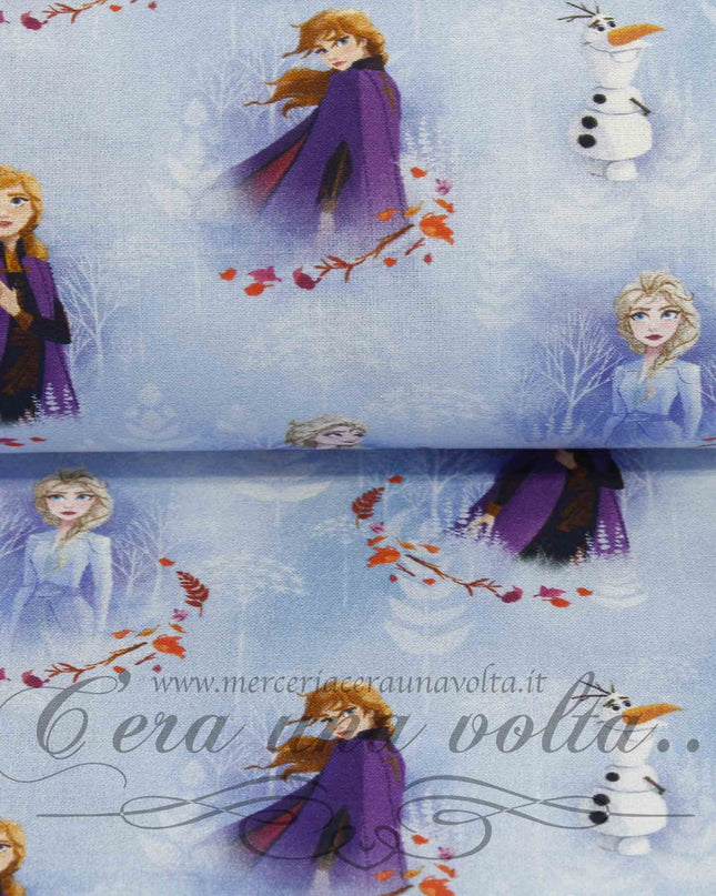 Tessuto Principesse Elsa e  Anna