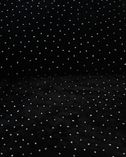 Velluto Nero con lurex