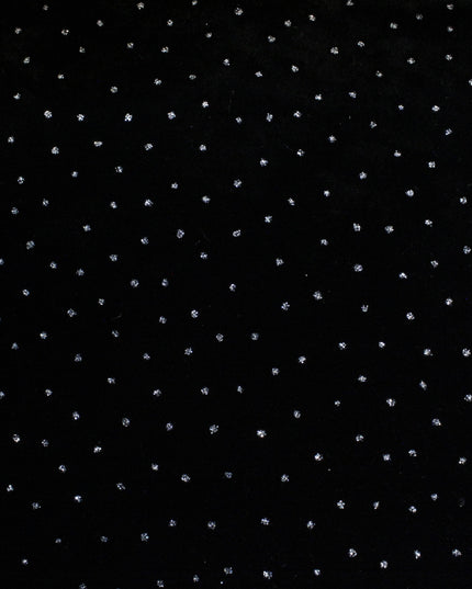 Velluto Nero con lurex