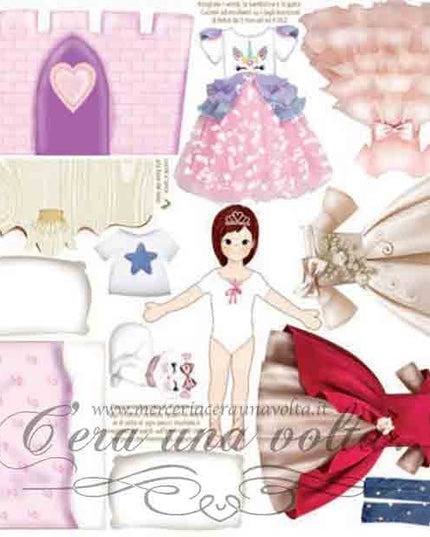 Kit Libro sensoriale Principessa