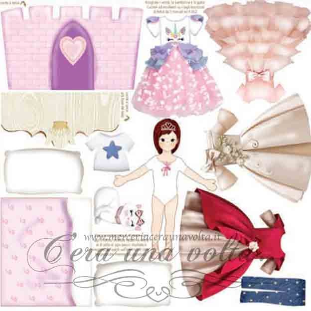 Kit Libro sensoriale Principessa