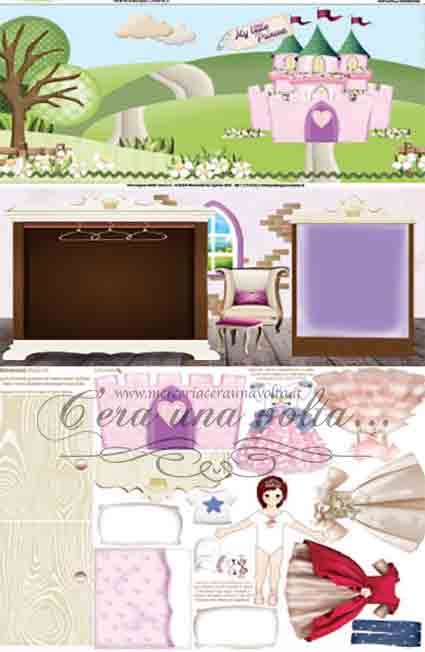 Kit Libro sensoriale Principessa