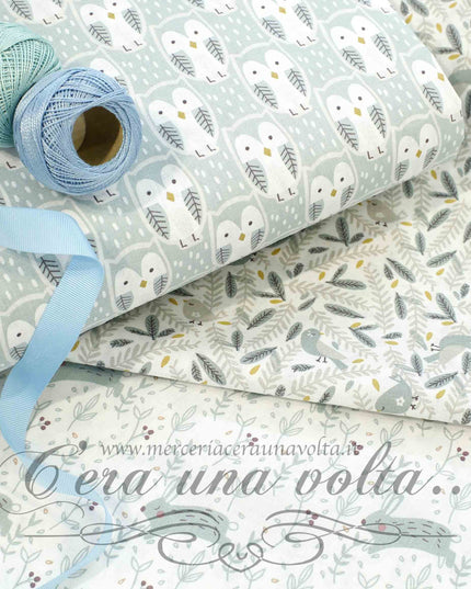 Tessuto in cotone Woodland