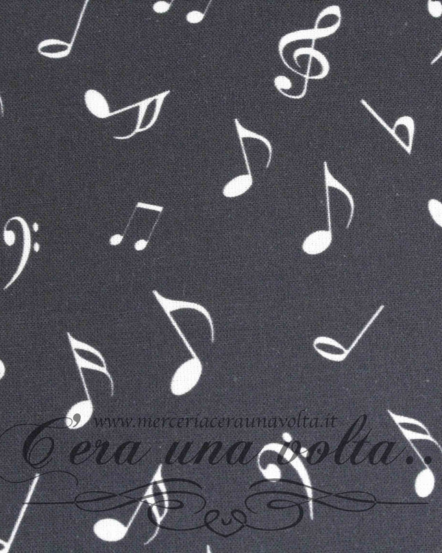 Tessuto Note musicali