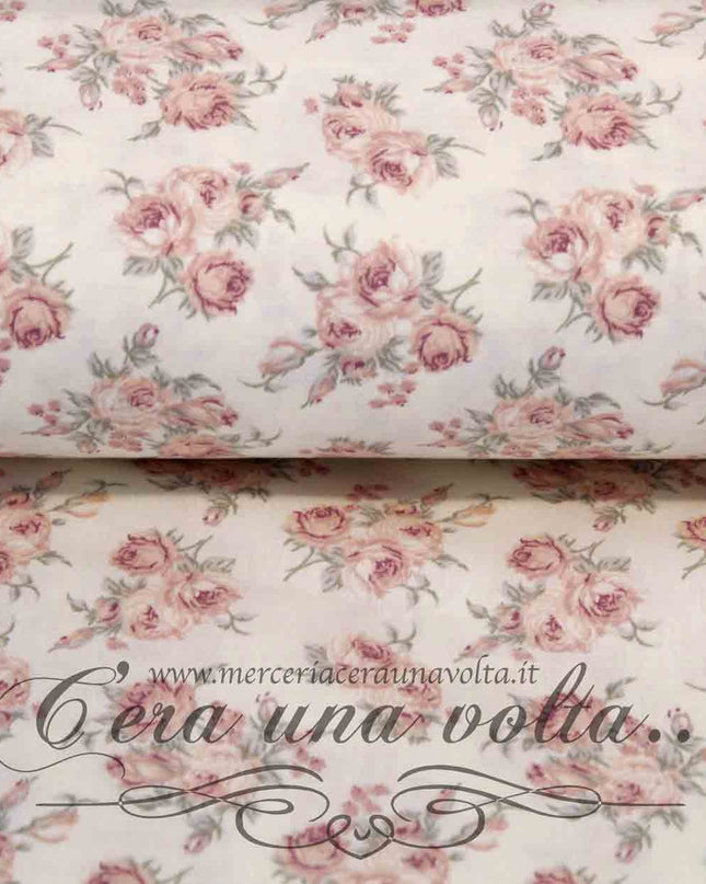 Tessuto per tende Shabby Rose
