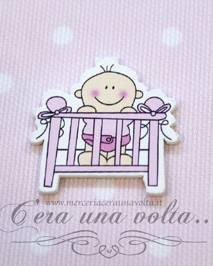 Bottoni in legno baby