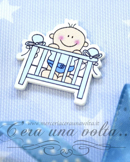 Bottoni in legno baby