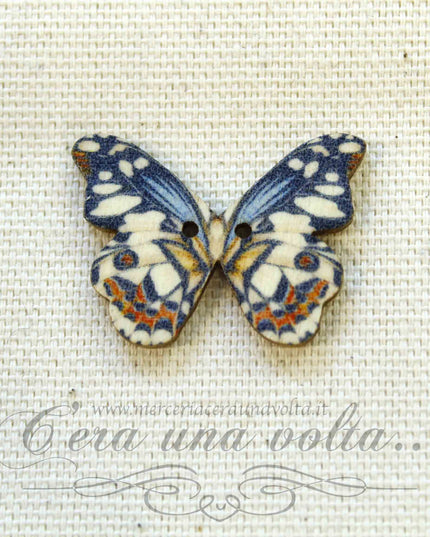 Set 3 pz Bottoni Butterflies
