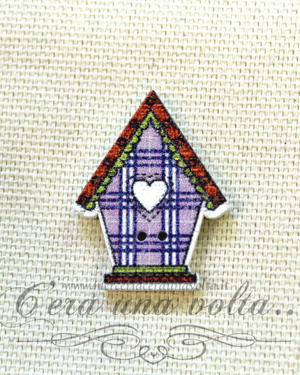 Set 3 pz Bottoni Little Houses