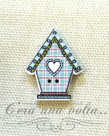Set 3 pz Bottoni Little Houses