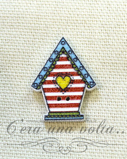 Set 3 pz Bottoni Little Houses