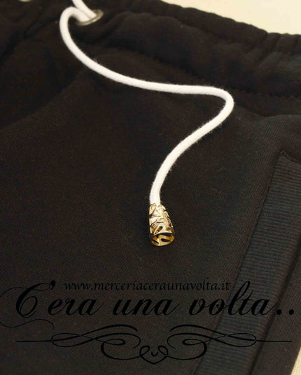 Coppette copri nodo serigrafate Oro