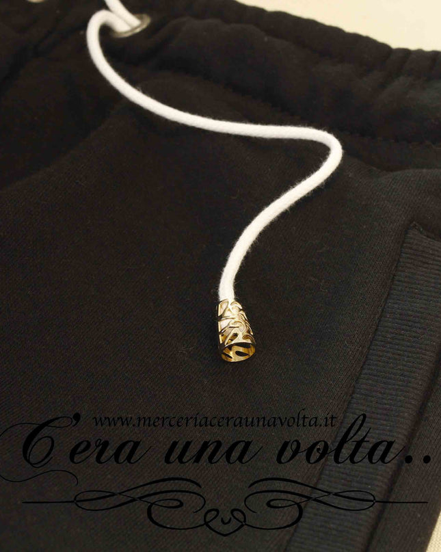 Coppette copri nodo serigrafate Oro