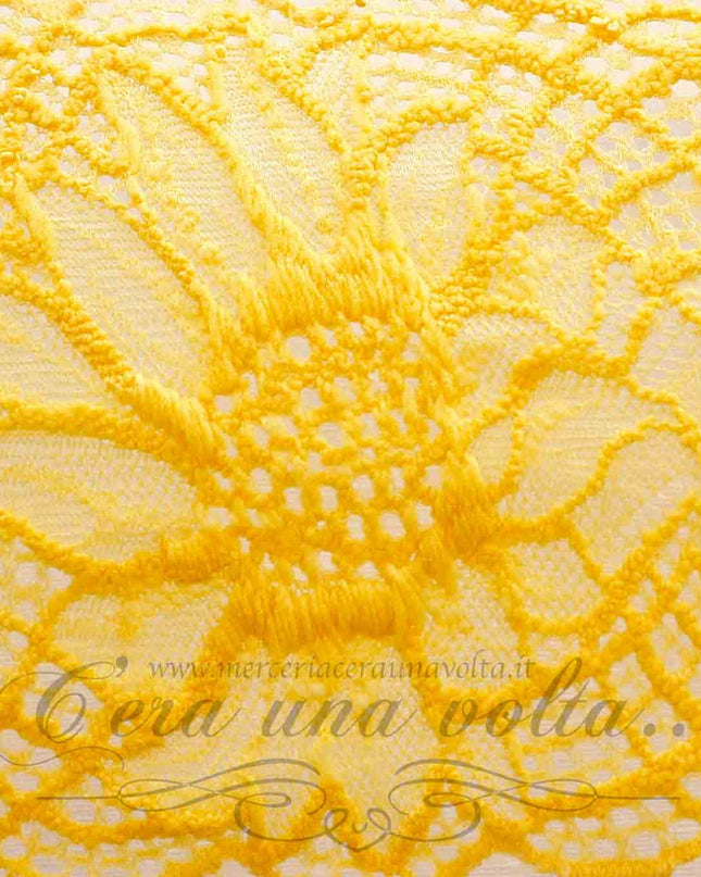 Pizzo tramezzo Sunflowers elasticizzato