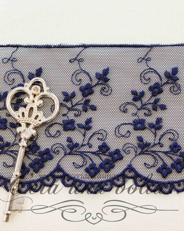 Pizzo in tulle H 9 cm