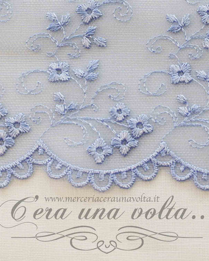 Pizzo in tulle H 9 cm