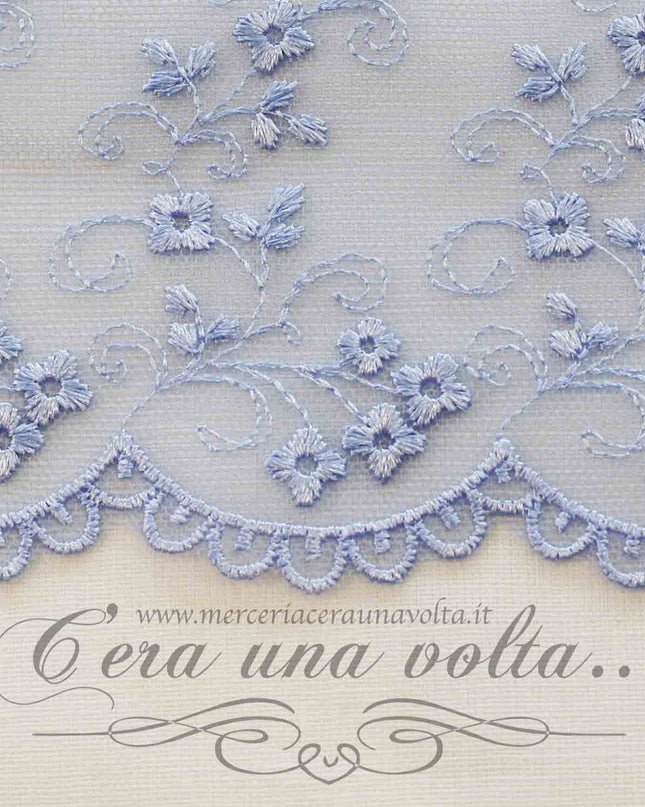 Pizzo in tulle H 9 cm