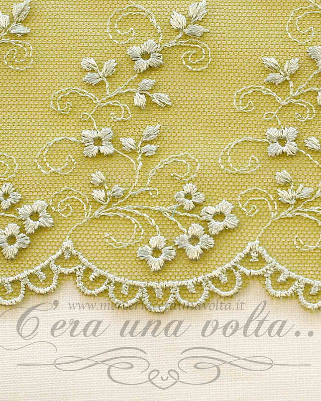 Pizzo in tulle H 9 cm