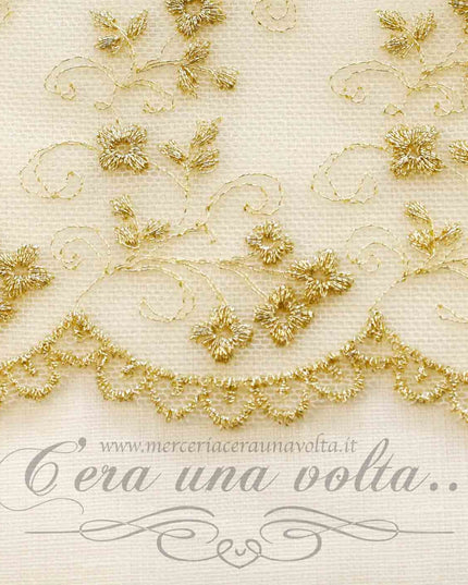 Pizzo in tulle H 9 cm