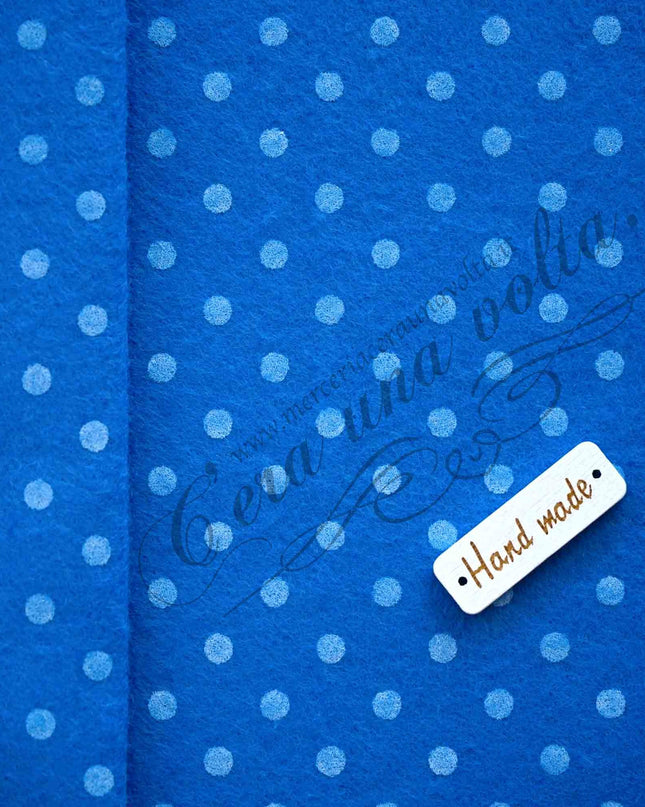 90 x 50cm Pannolenci stampato a pois