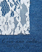 Bianco / Jeans pesante