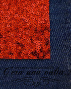 Rosso / Jeans scoloriti chiari