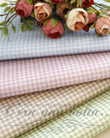 Pannolenci Vichy Glitter