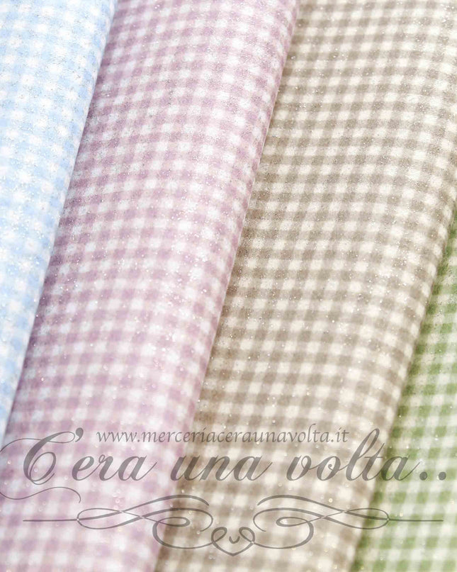 Pannolenci Vichy Glitter