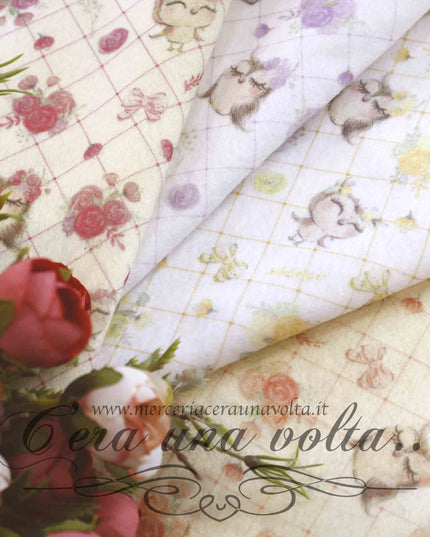 Set fogli assortiti Pannolenci Gufetti