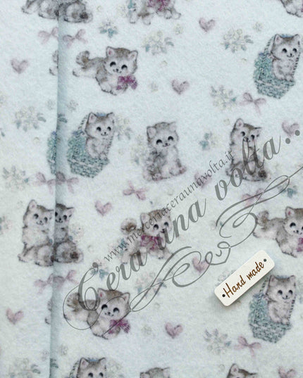 Set fogli assortiti Pannolenci Gattini