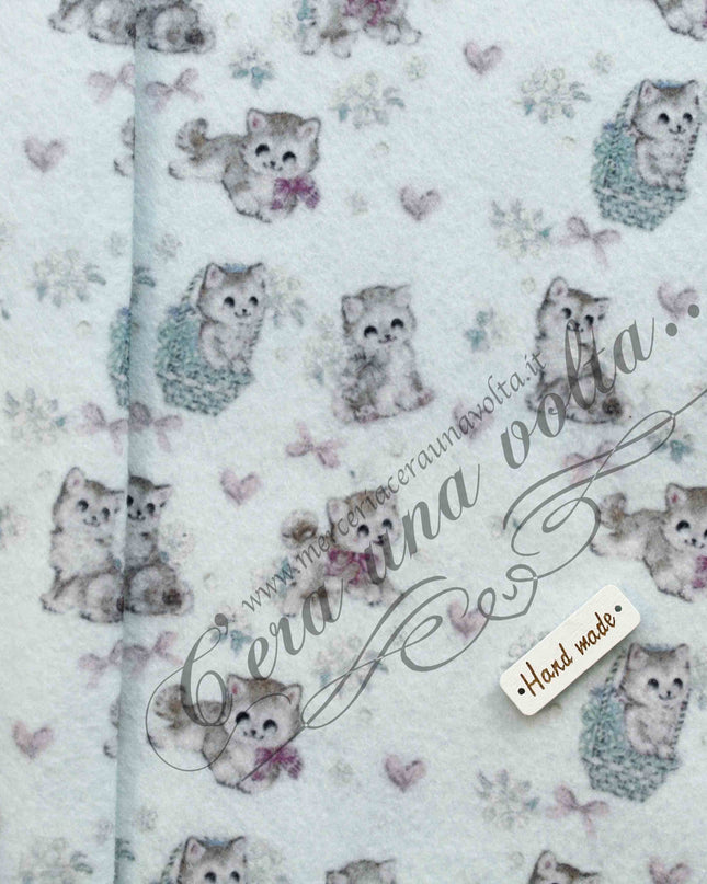 Set fogli assortiti Pannolenci Gattini