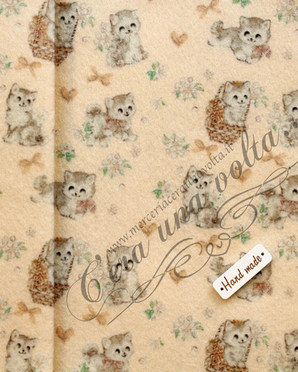 Set fogli assortiti Pannolenci Gattini