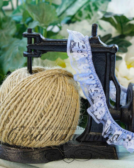 Pizzo elasticizzato colorato