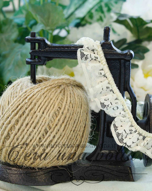 Pizzo elasticizzato colorato