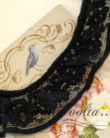 Pizzo elasticizzato colorato