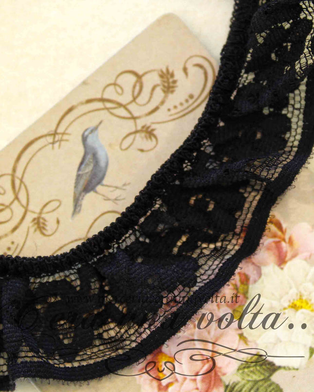 Pizzo elasticizzato colorato