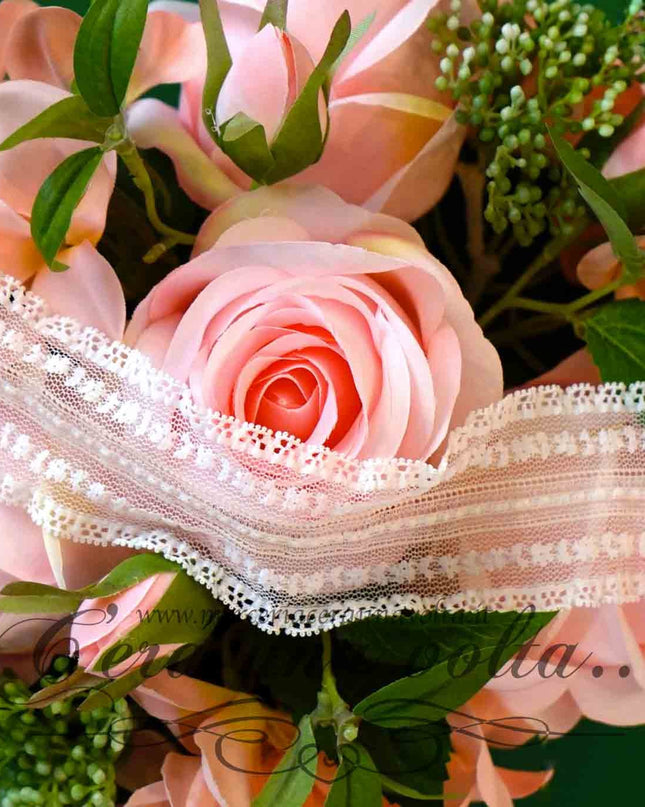 Pizzo tramezzo elasticizzato Romantic