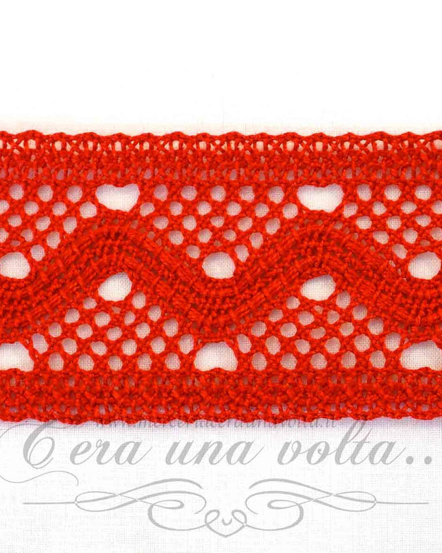 Pizzo tramezzo in cotone