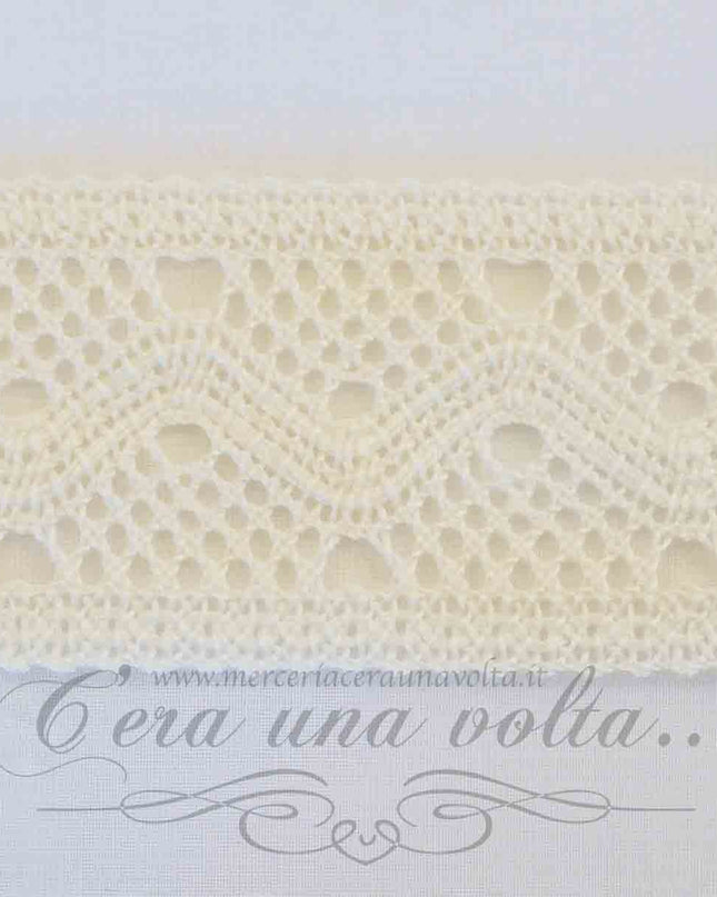 Pizzo tramezzo in cotone