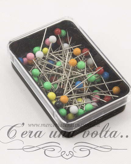 Spilli con testa colorata