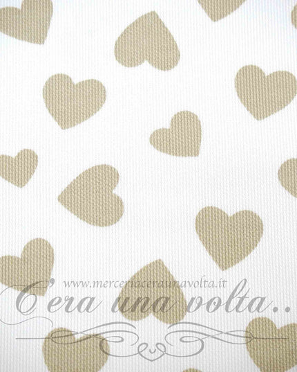 Piquet in cotone Cuori