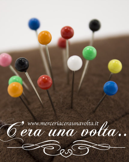 Spilli con testa colorata
