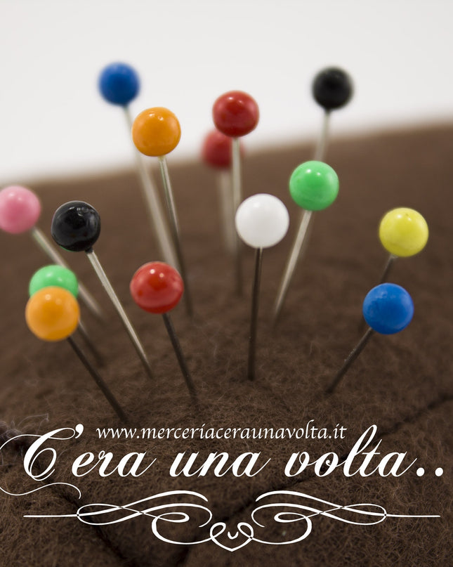 Spilli con testa colorata