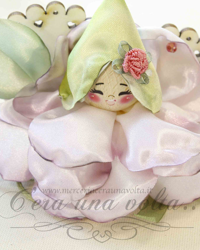 Faccine in legno già dipinte cm 2,5