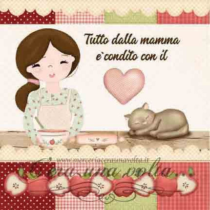Kit cuscino mamma tvb
