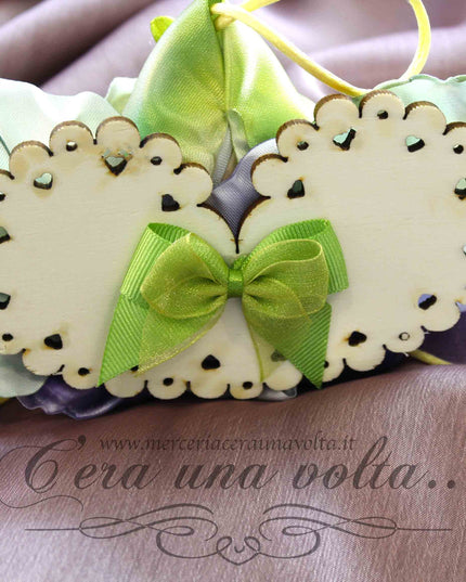 Ali serigrafate in legno