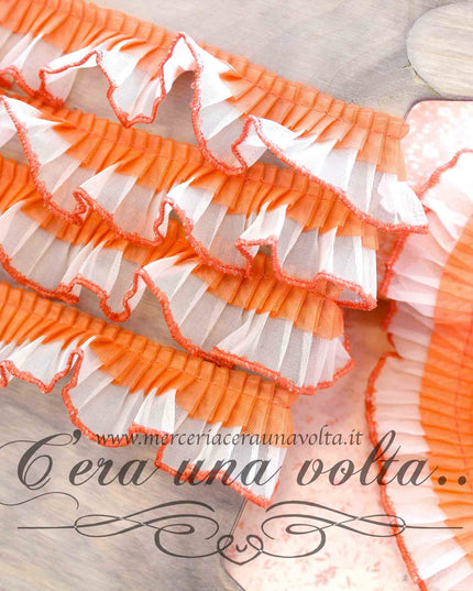 Doppio Nastro plissettato